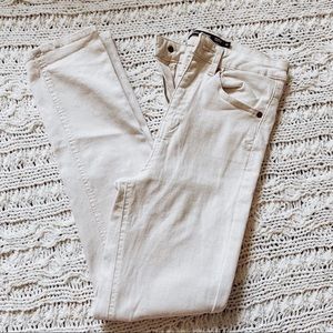 3/$35 Volcom skinny white distressed jeans